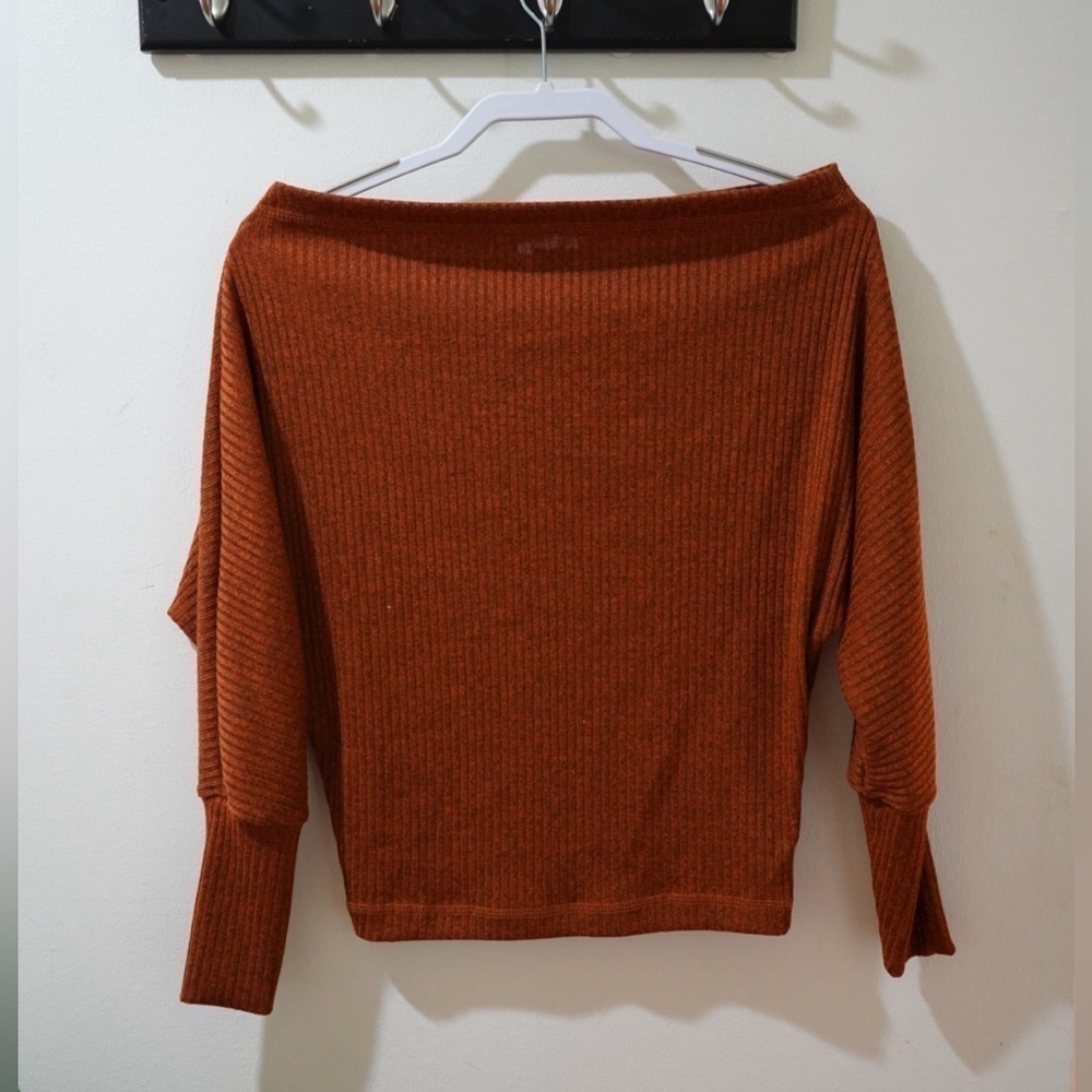 Off the shoulder sweater